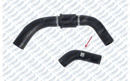 NIFEA 19654 Intercooler Hortumu Kucuk Plastik Parca Haric Transit V347 2.4 Tdci
